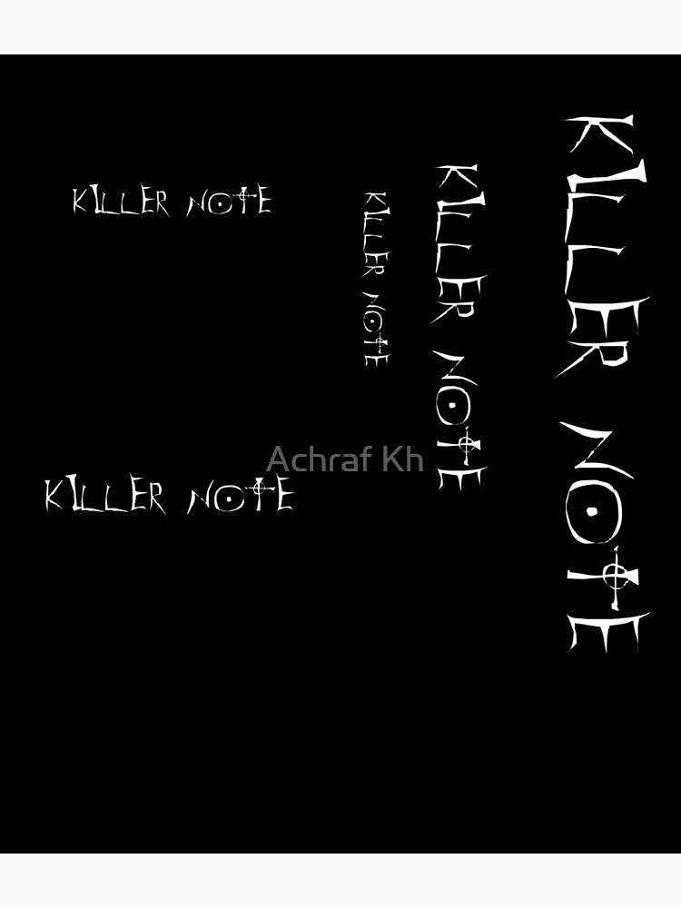 artwork Offical Death Note Merch