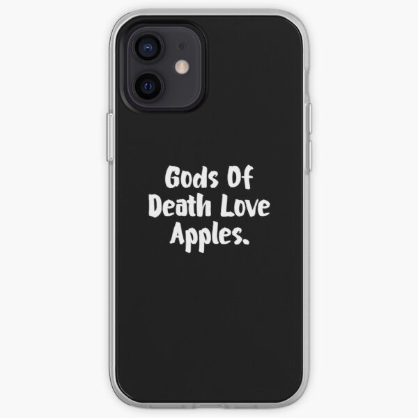 Gods Of Death Love Apples iPhone Soft Case RB1908 product Offical Death Note Merch