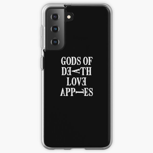 Gods Of Death Love Apples Samsung Galaxy Soft Case RB1908 product Offical Death Note Merch