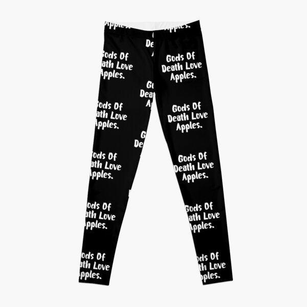 Gods Of Death Love Apples Leggings RB1908 product Offical Death Note Merch