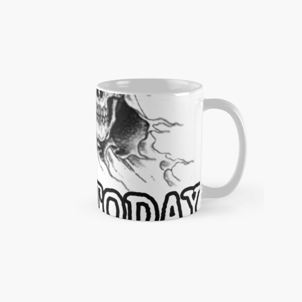 not today death tired Classic Mug RB1908 product Offical Death Note Merch
