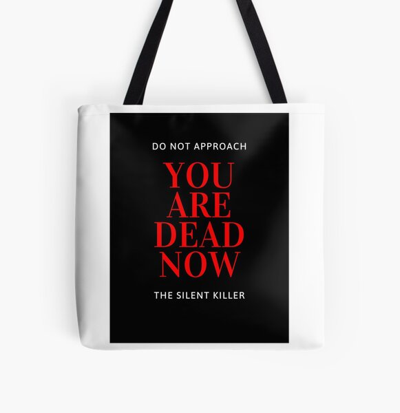 Certain death All Over Print Tote Bag RB1908 product Offical Death Note Merch