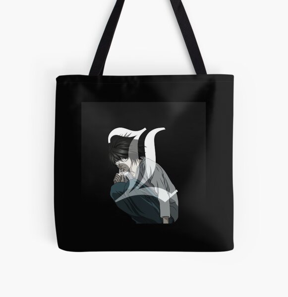 L from Death Note All Over Print Tote Bag RB1908 product Offical Death Note Merch
