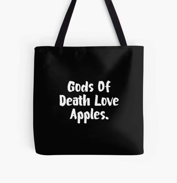 Gods Of Death Love Apples All Over Print Tote Bag RB1908 product Offical Death Note Merch