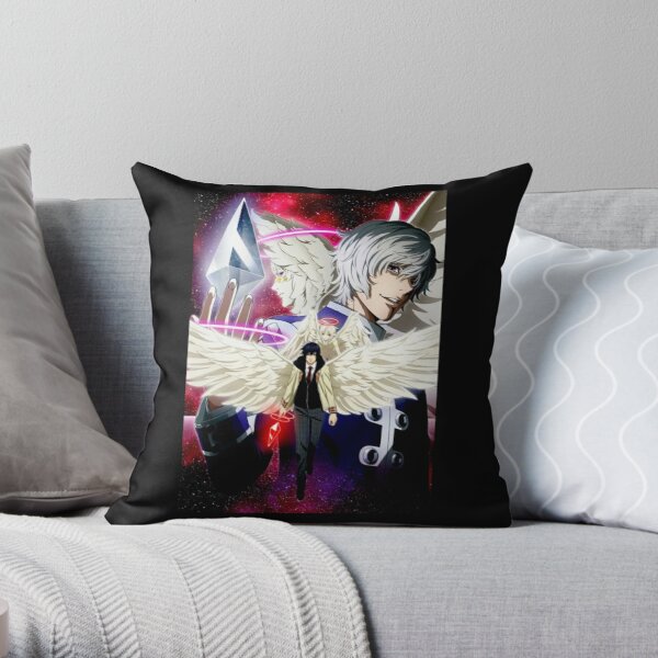 Death Note  Platinum End Throw Pillow RB1908 product Offical Death Note Merch
