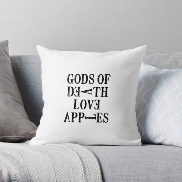 Gods Of Death Love Apples Throw Pillow RB1908 product Offical Death Note Merch