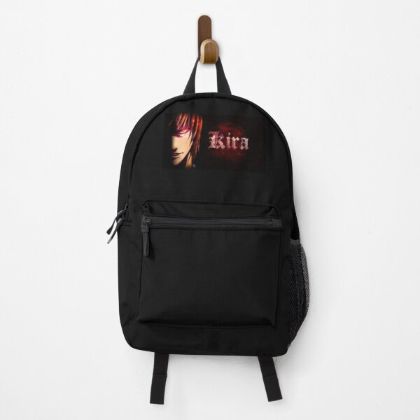 Yagami Light "KIRA" Death Note Sticker Backpack RB1908 product Offical Death Note Merch