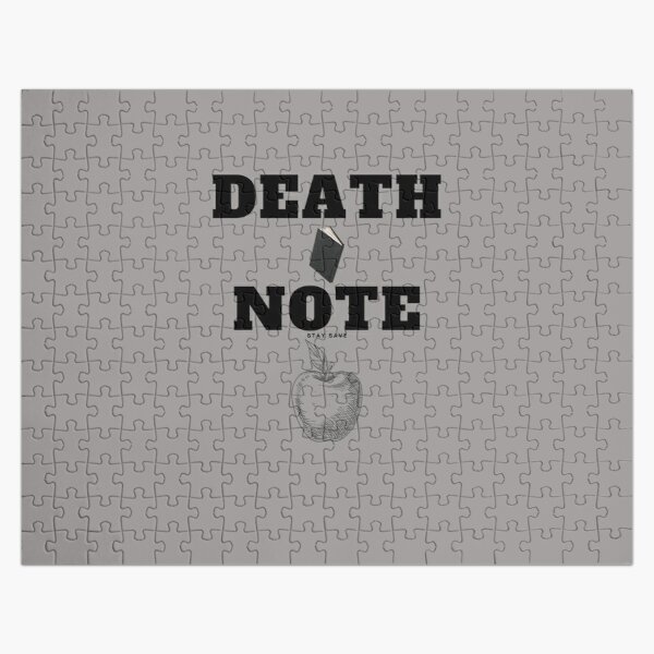 Death note stay save Jigsaw Puzzle RB1908 product Offical Death Note Merch