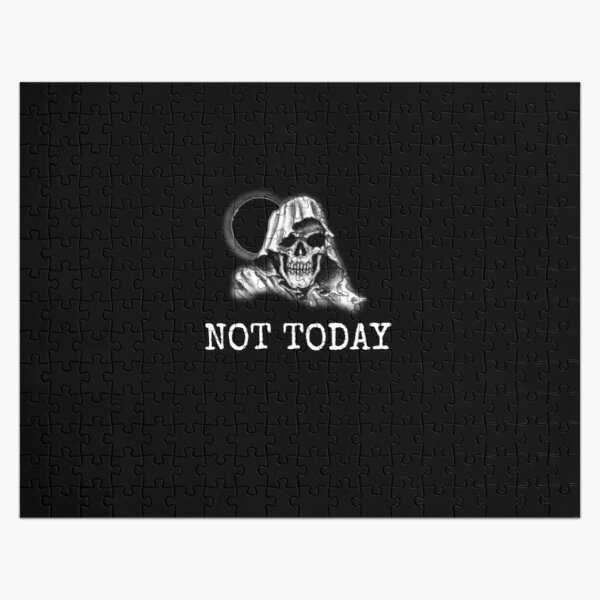 not today death tired Jigsaw Puzzle RB1908 product Offical Death Note Merch