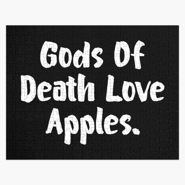 Gods Of Death Love Apples Jigsaw Puzzle RB1908 product Offical Death Note Merch
