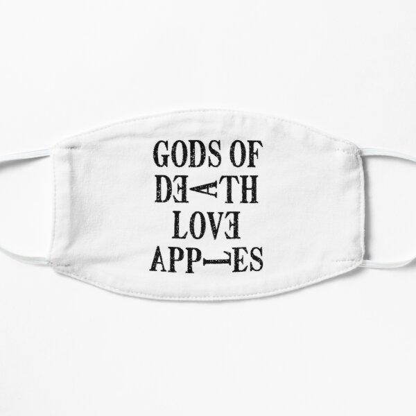 Gods Of Death Love Apples Flat Mask RB1908 product Offical Death Note Merch
